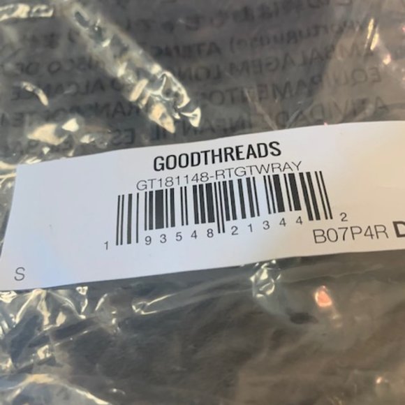 Goodthreads Men's Red/Blue Full Button Long Sleeve Plaid Shirt Small NWT - Picture 3 of 8